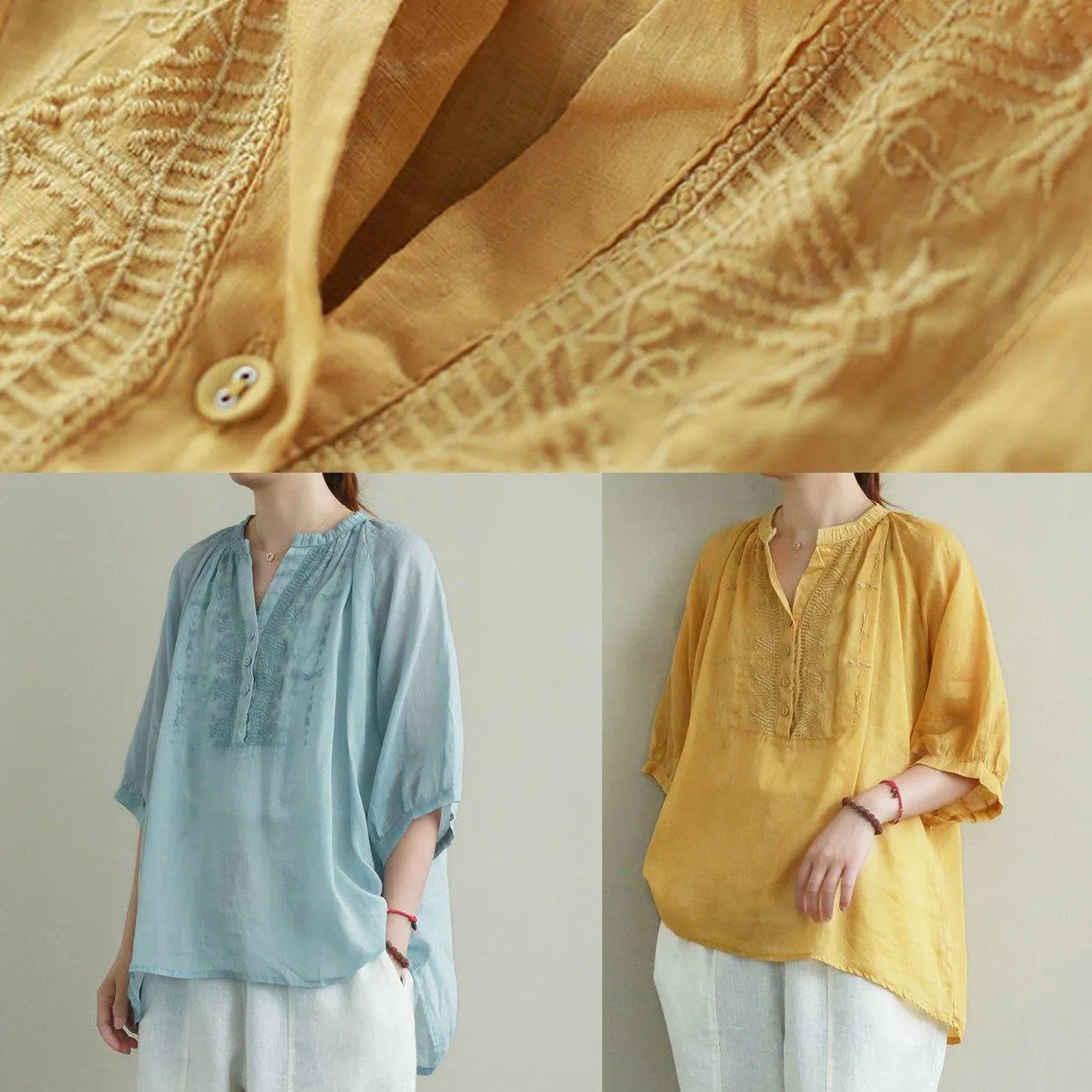 Gracefully Styled Blouse for Any Occasion