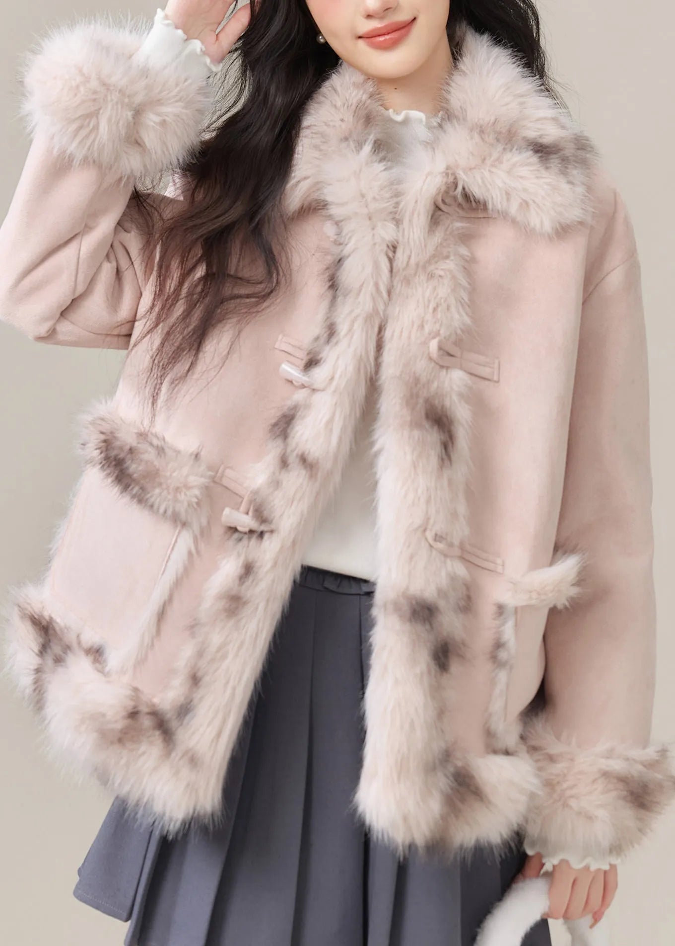 Classic Vintage Coat with a Flattering Fit