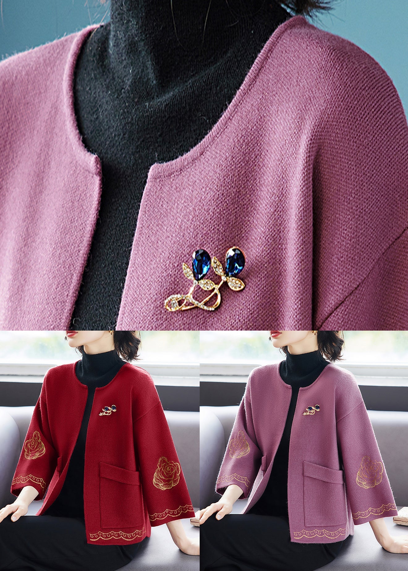 Sophisticated Cardigan with a Clean Classic Look