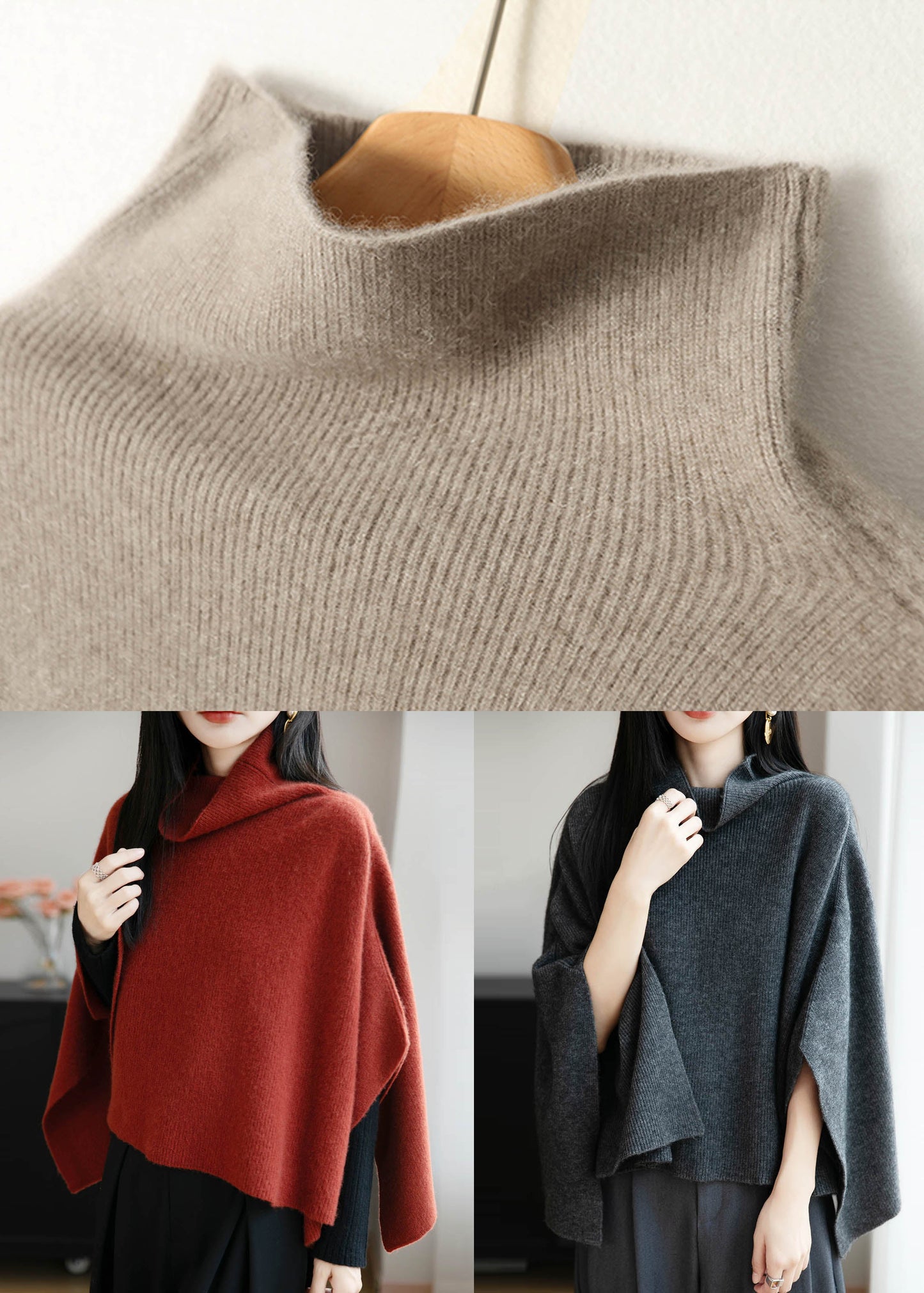 Well Tailored Sweater with a Graceful Silhouette