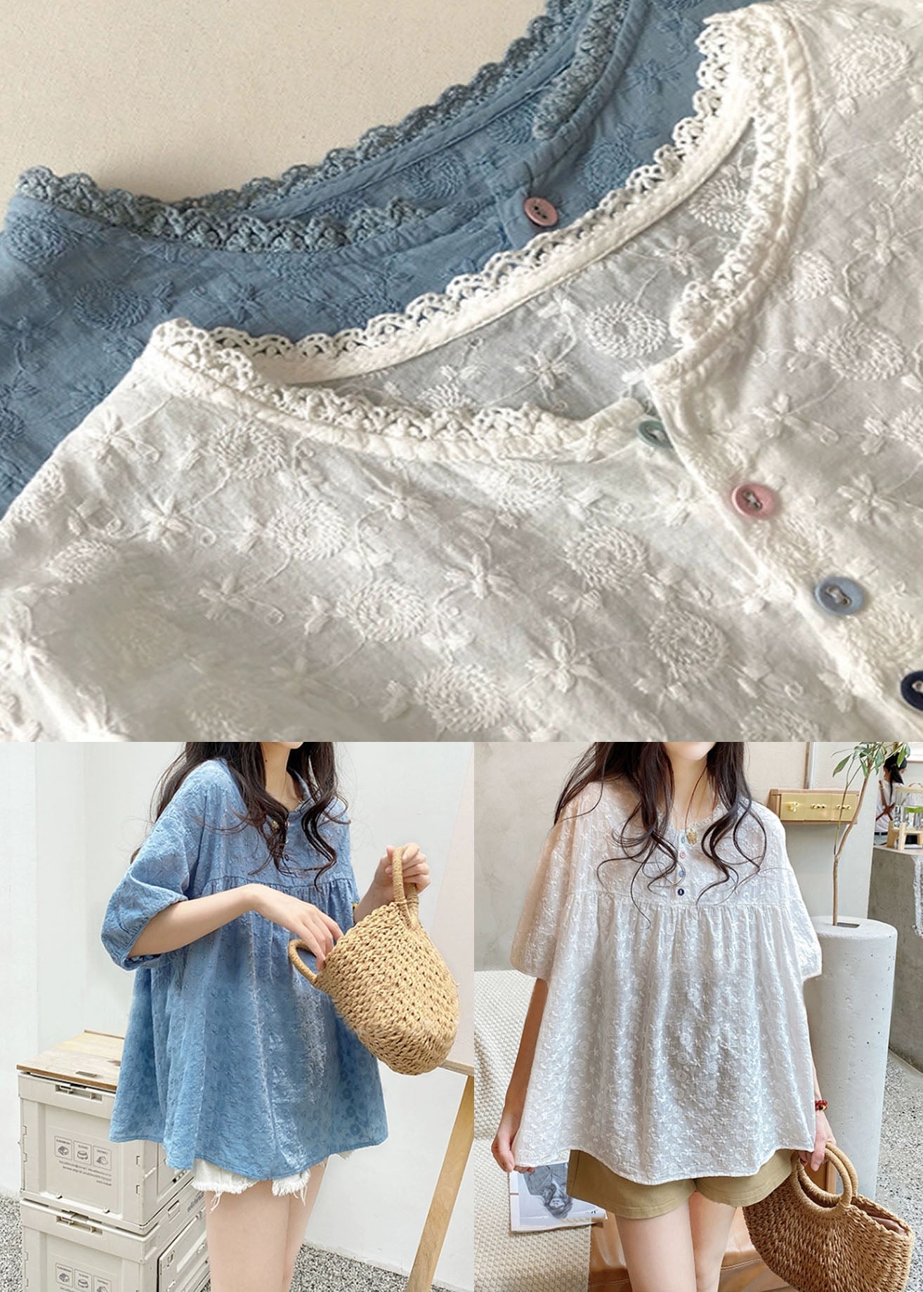 A Vintage Style Shirt with Delicate Timeless Details