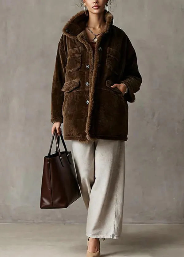A Vintage Style Coat with Delicate Timeless Details