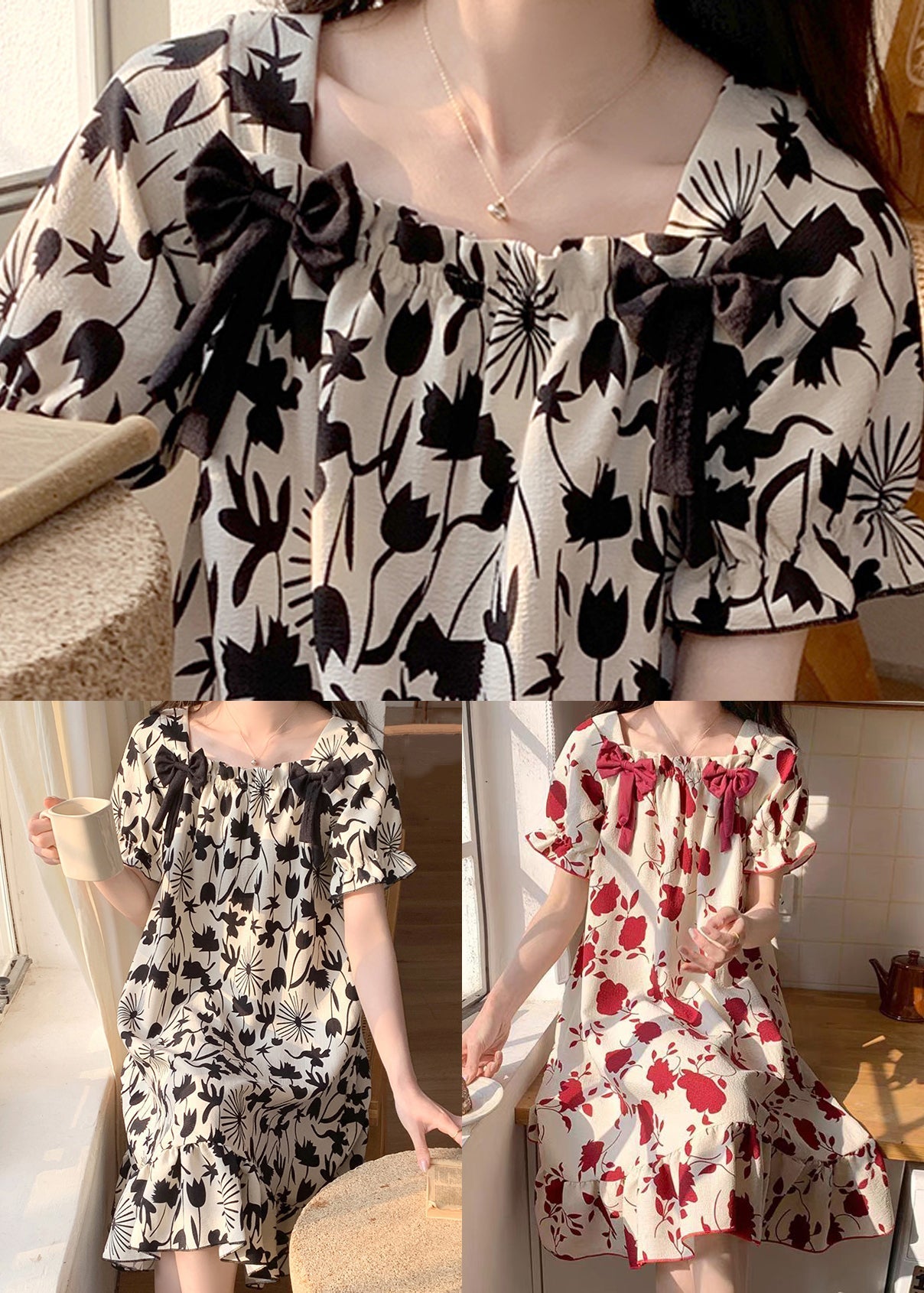 Classic Vintage Dress with a Flattering Fit