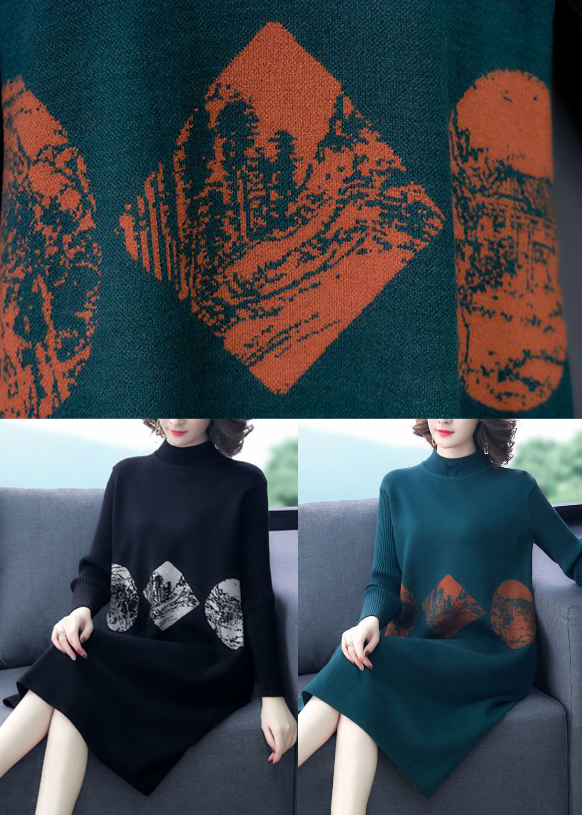 A Vintage Style Sweater with Delicate Timeless Details