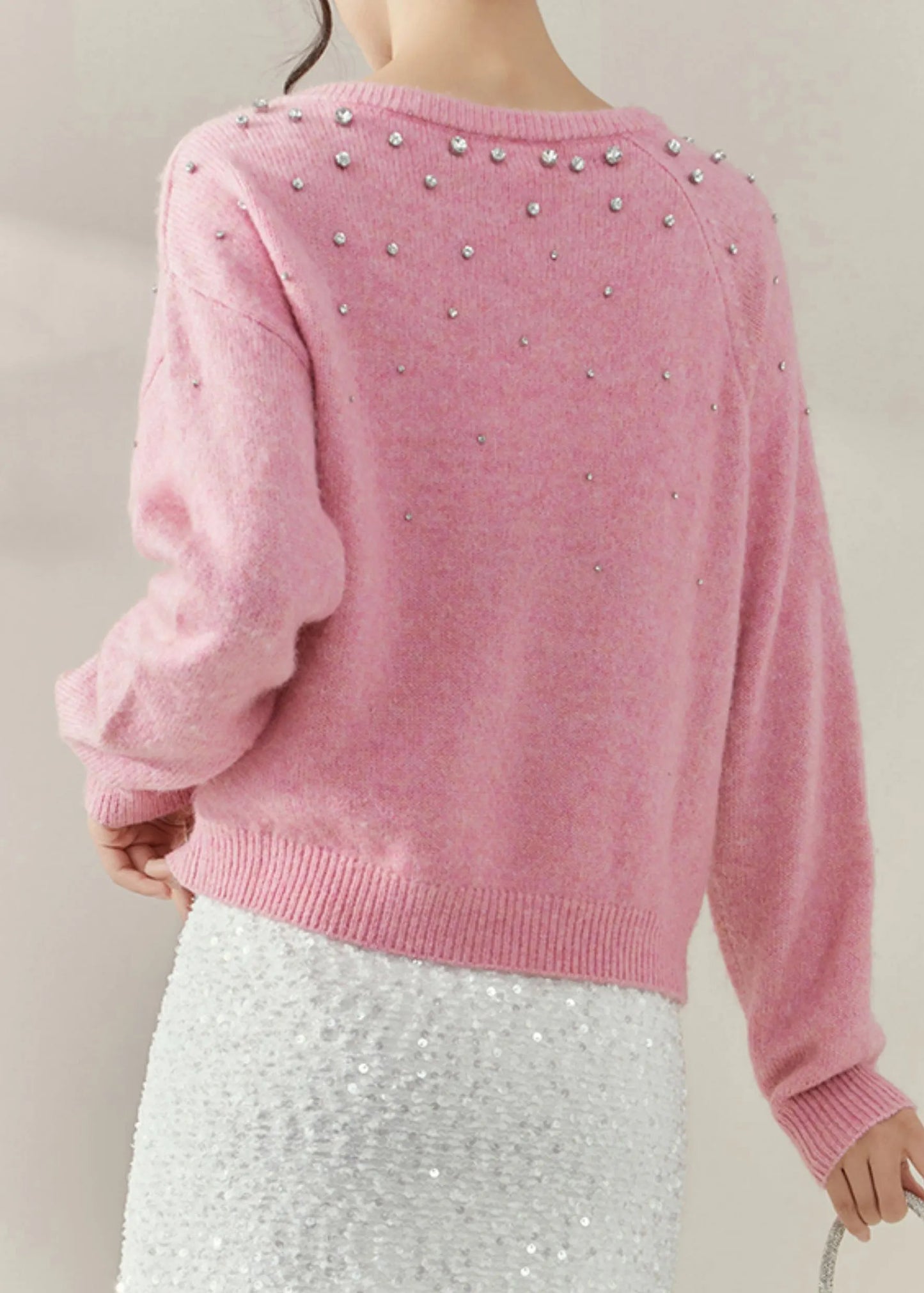 A Vintage Style Sweater with Delicate Timeless Details