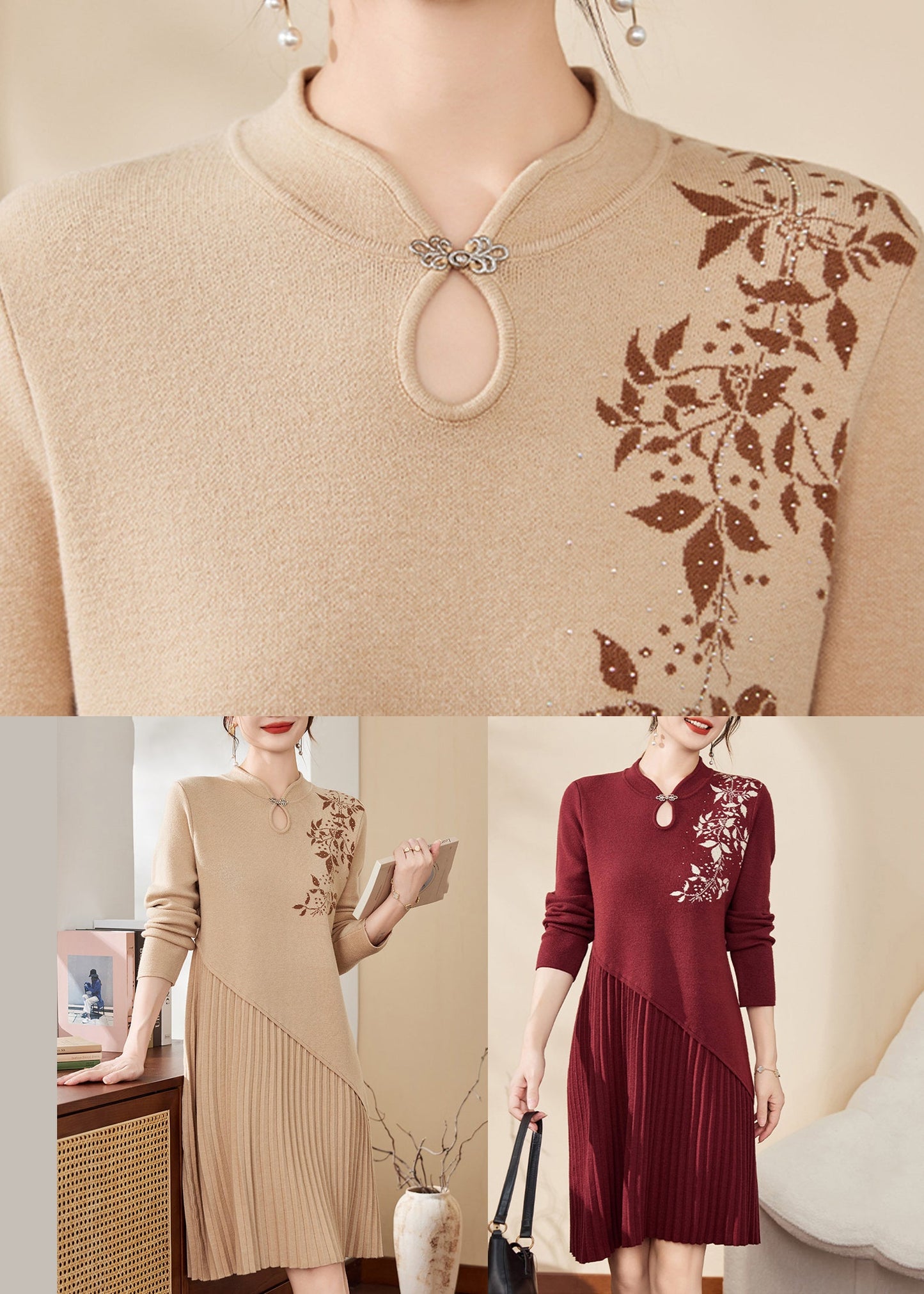 Gracefully Styled Sweater for Any Occasion