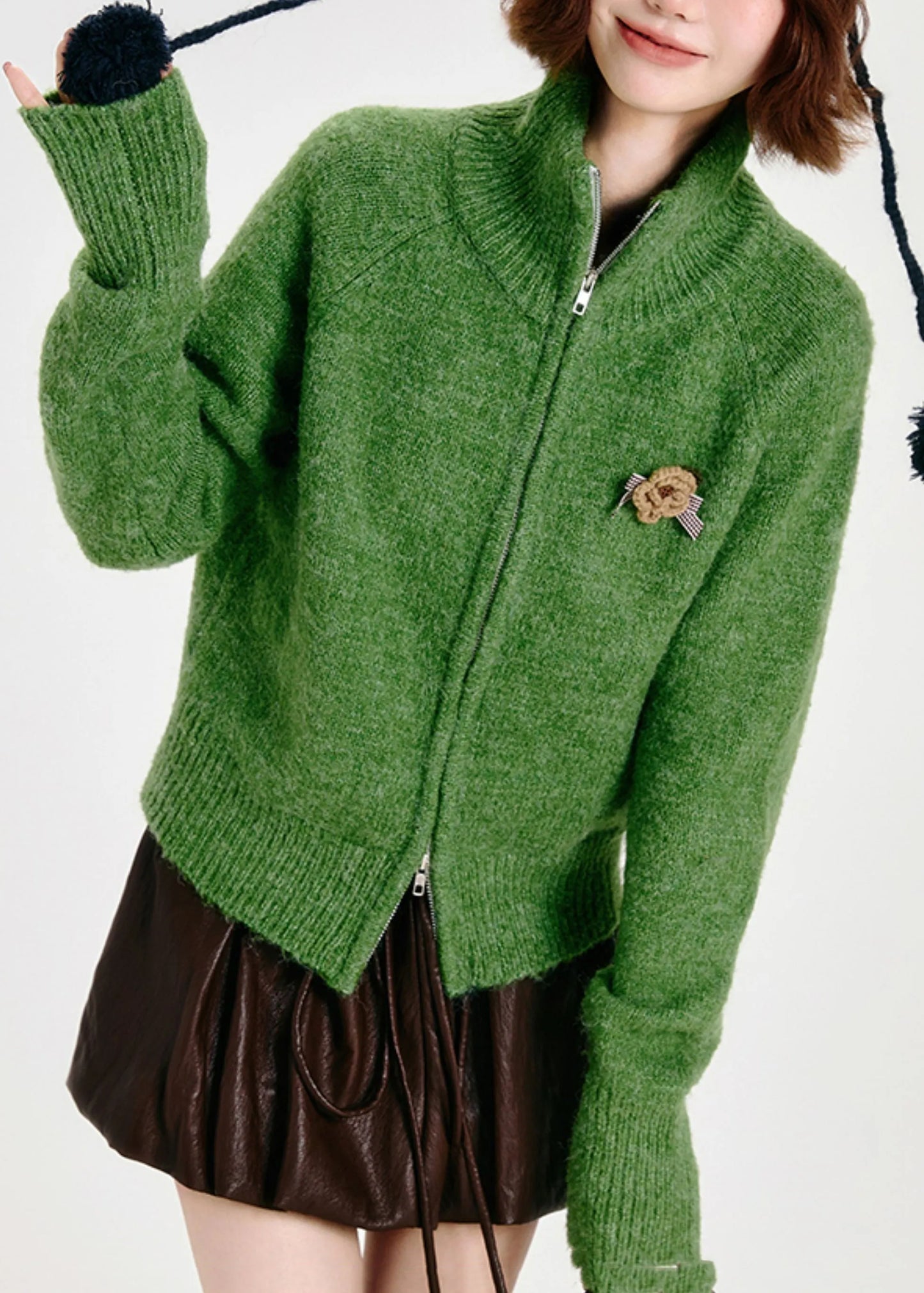 A Vintage Style Cardigan with Delicate Timeless Details