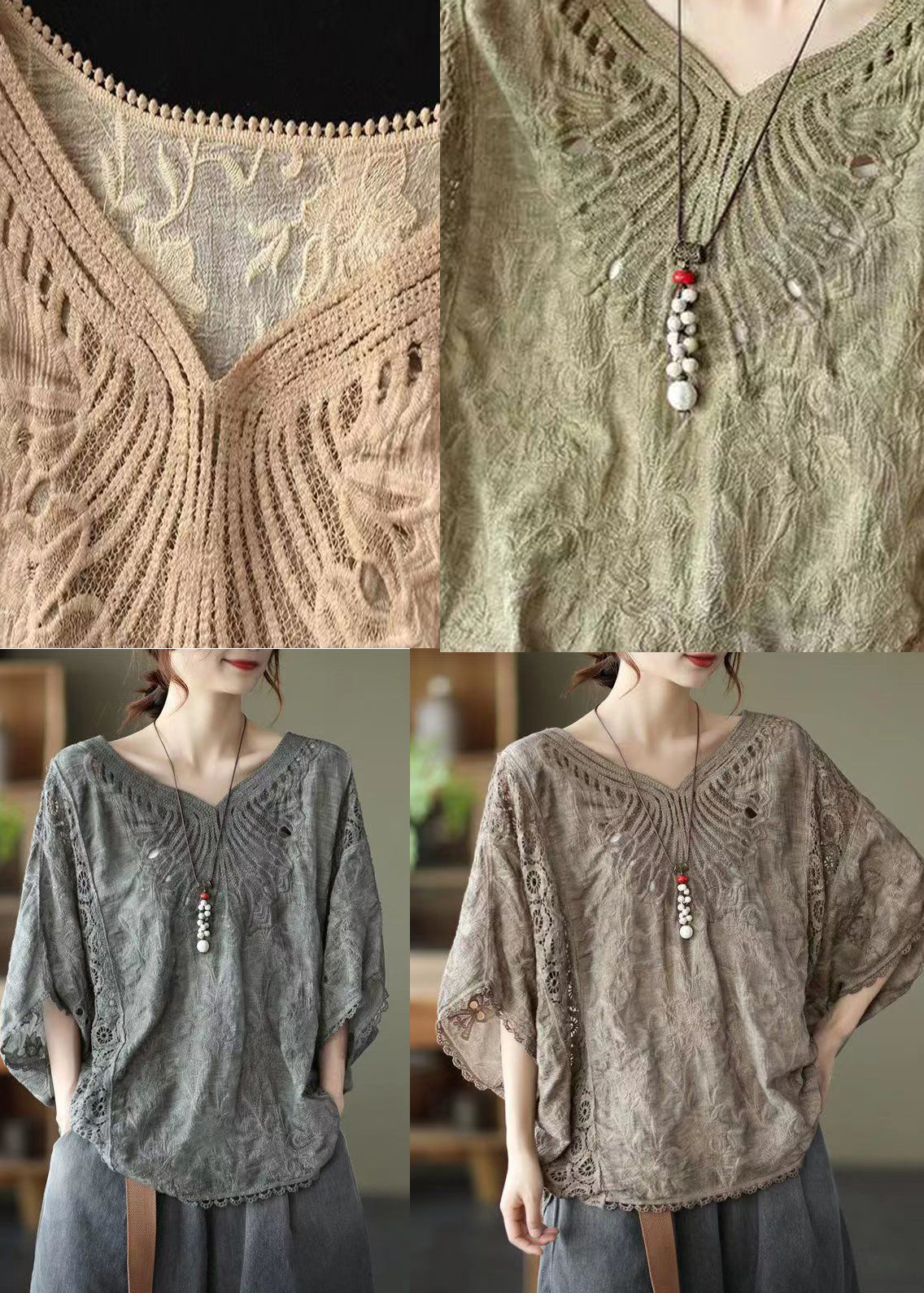 A Vintage Style Shirt with Delicate Timeless Details
