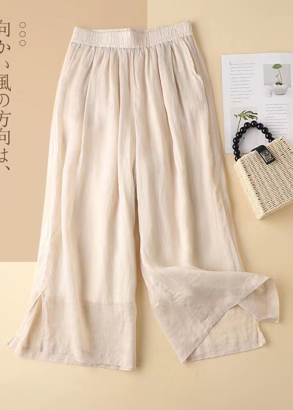 A Vintage Style Pants with Delicate Timeless Details