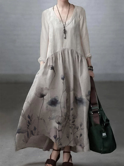 A Vintage Style Dress with Delicate Timeless Details