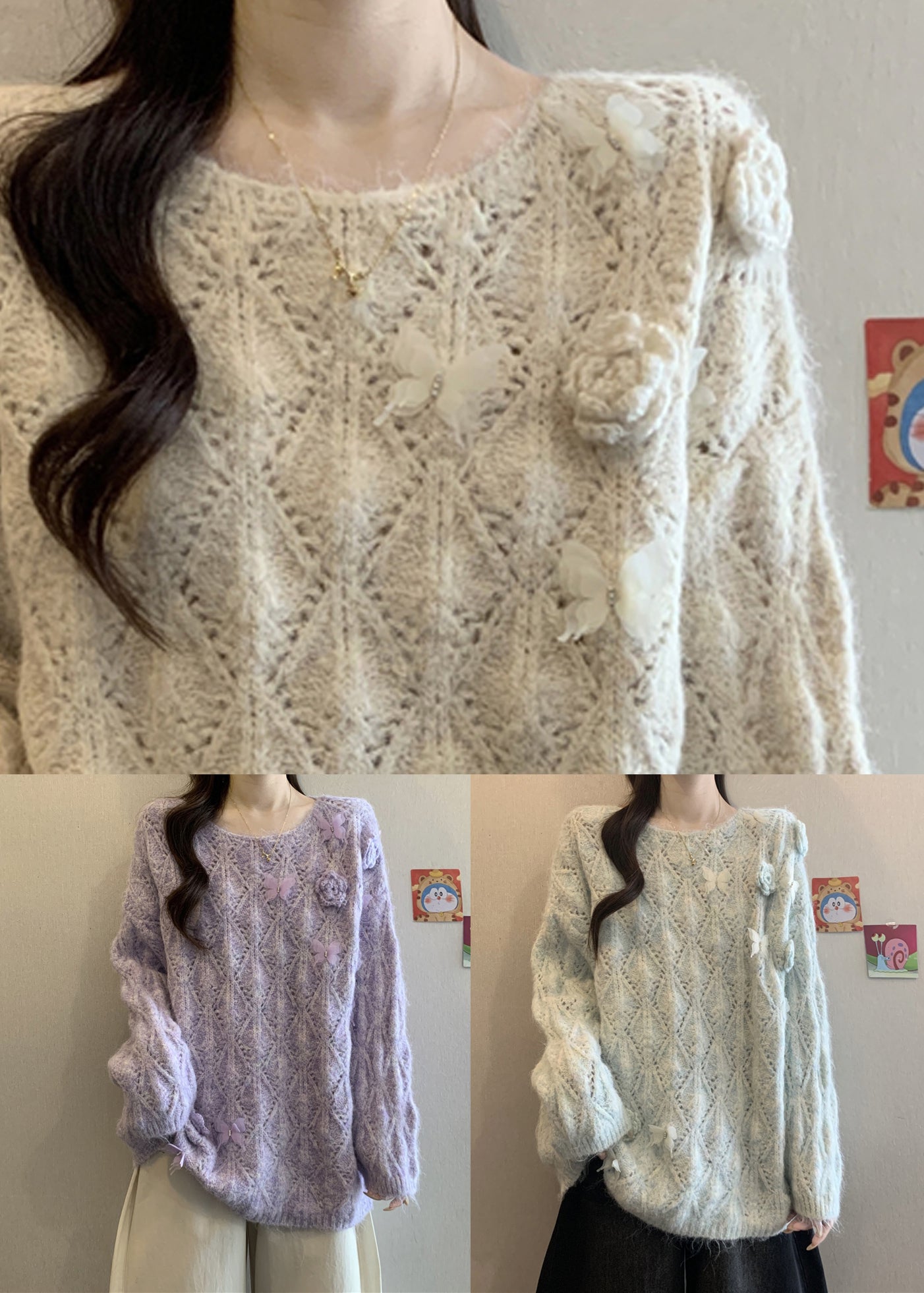 Gracefully Styled Sweater for Any Occasion
