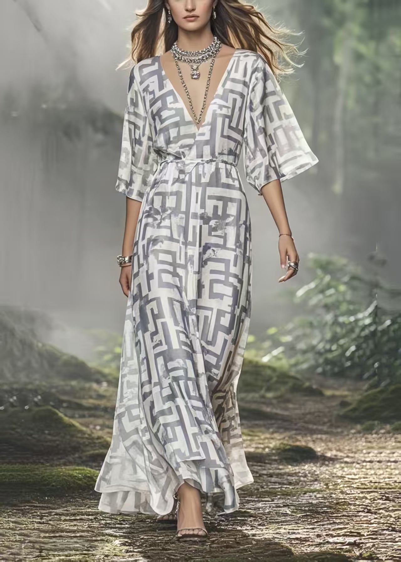 Beautifully Finished Dress in a Timeless Design