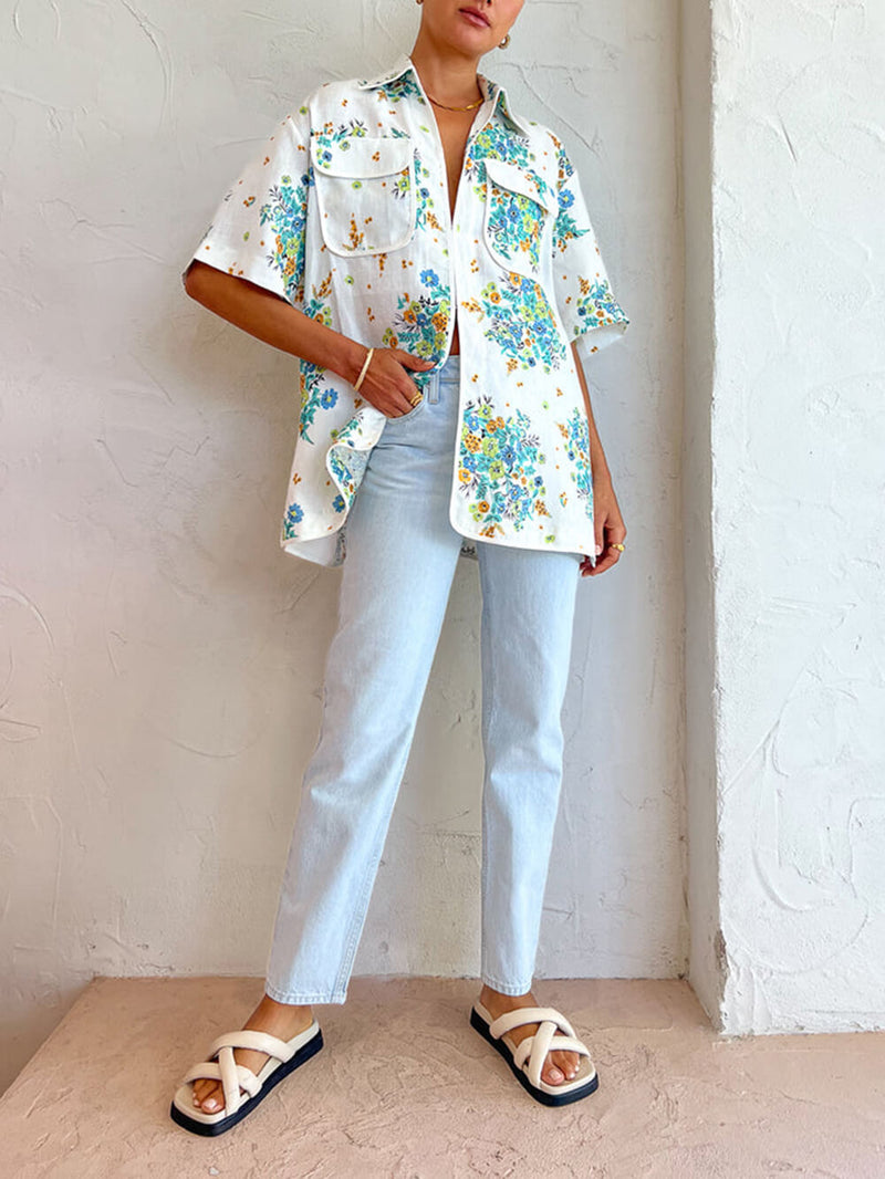 Vintage Inspired Blouse with a Contemporary Edge
