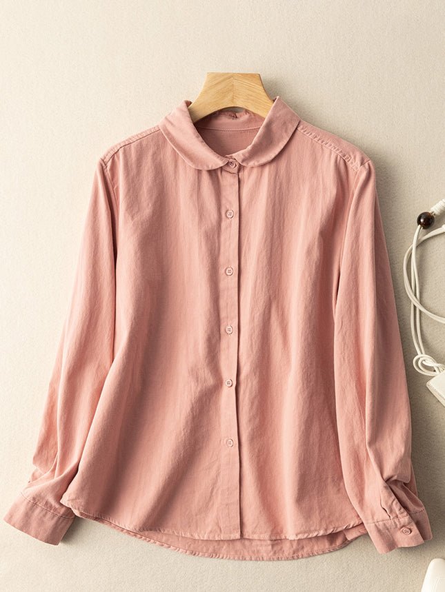 A Vintage Style Shirt with Delicate Timeless Details