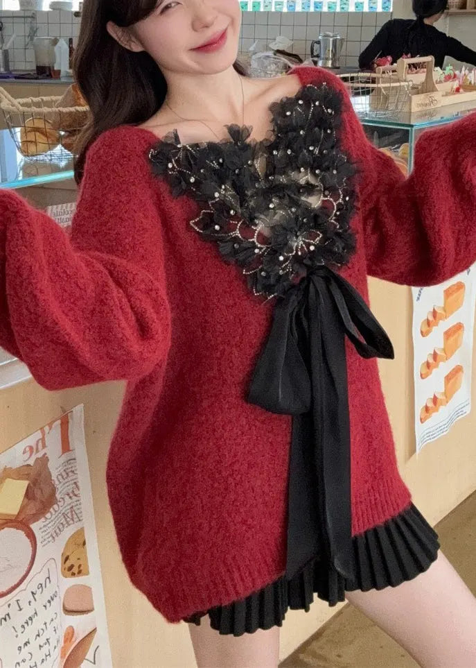 Classic Vintage Sweater with a Flattering Fit