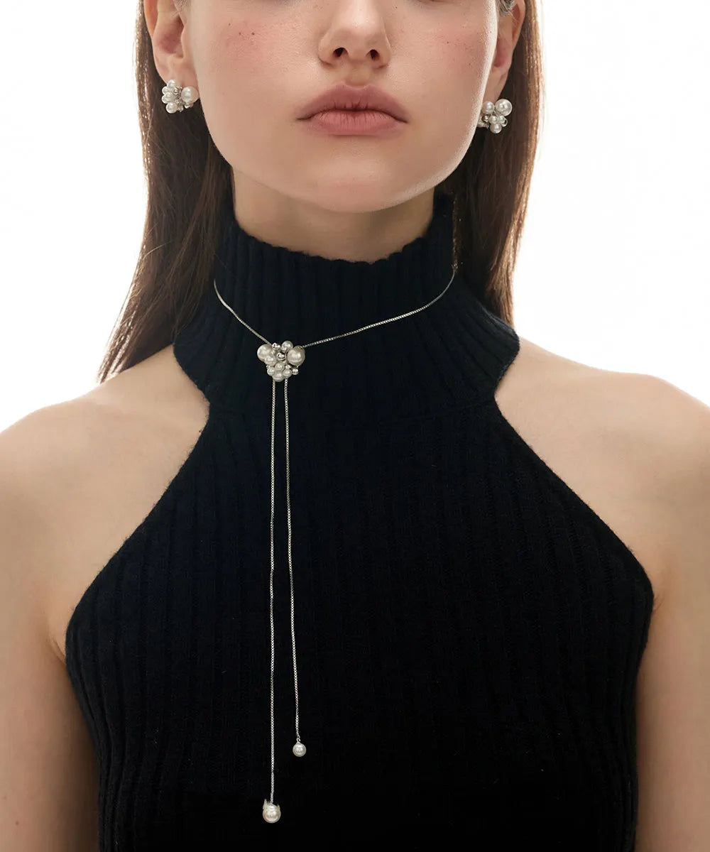 Vintage Handmade Pearl Necklace