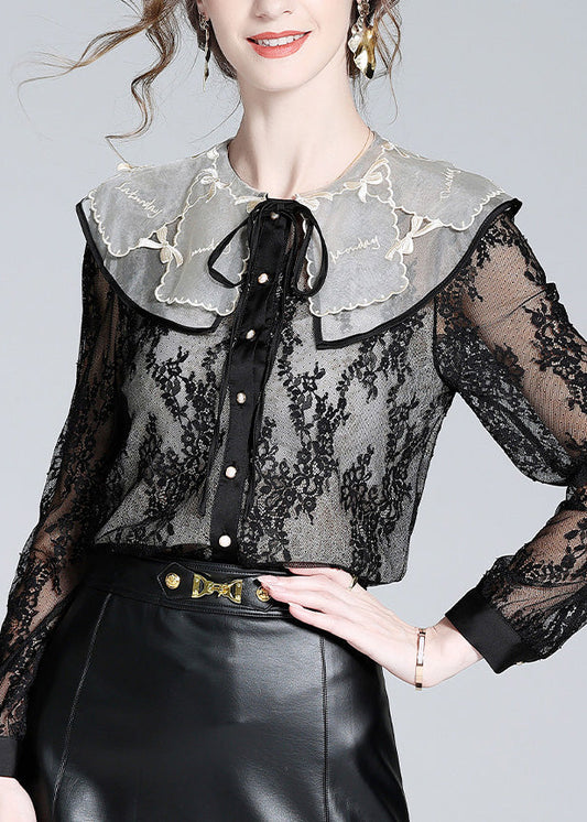 A Vintage Style Top with Delicate Timeless Details