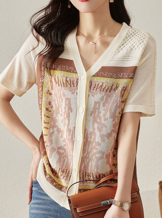 Vintage Inspired Cardigan with a Contemporary Edge