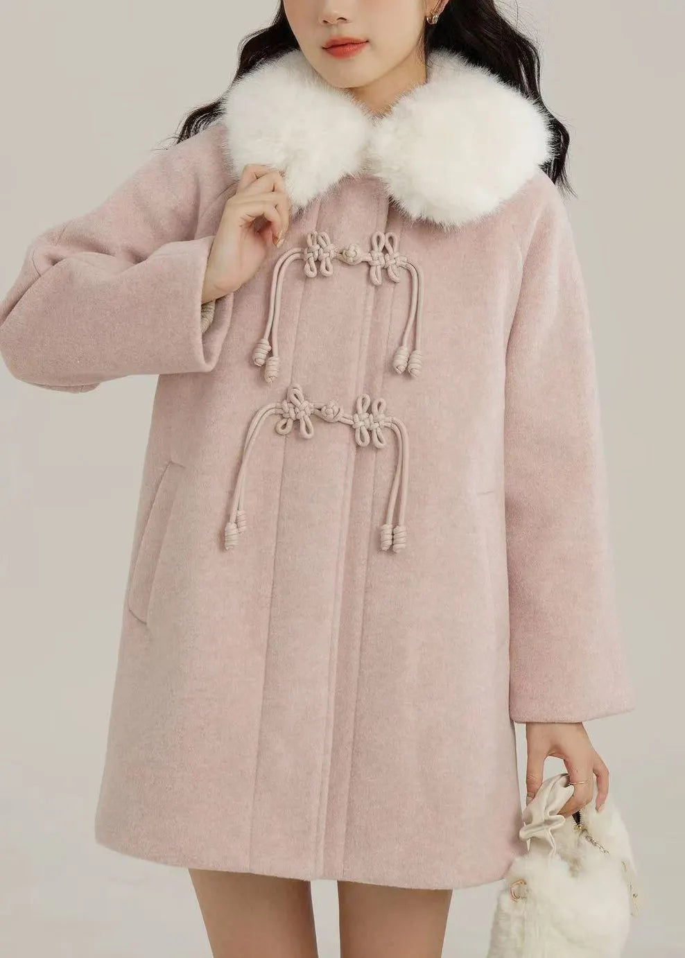 A Vintage Style Coat with Delicate Timeless Details