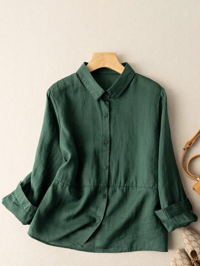 A Vintage Style Shirt with Delicate Timeless Details