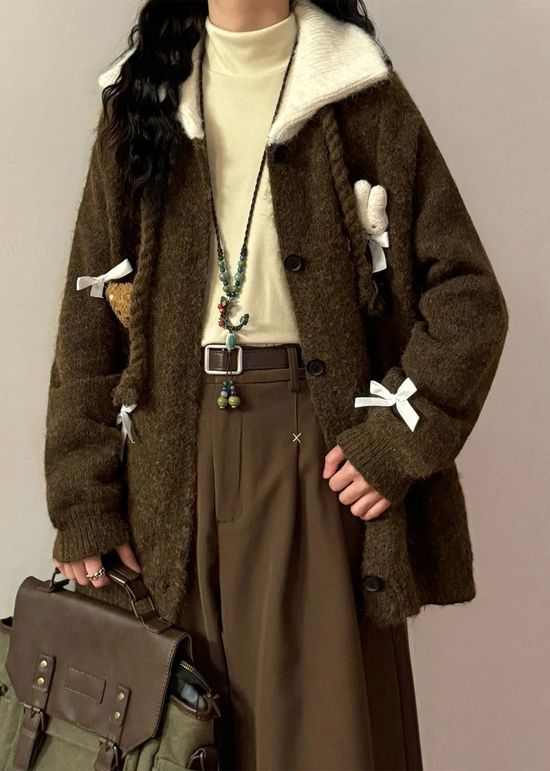 A Vintage Style Coat with Delicate Timeless Details