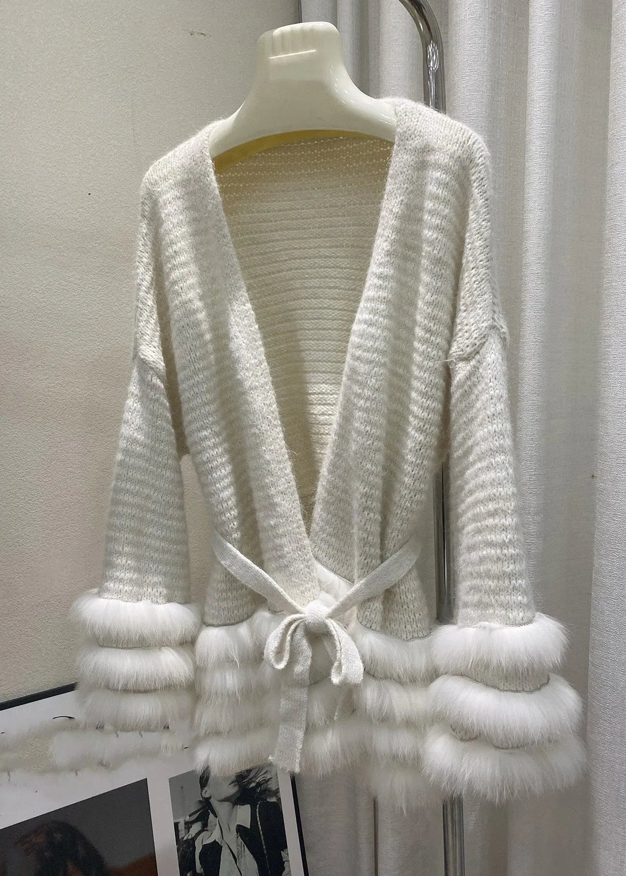 Classic Vintage Cardigan with a Flattering Fit