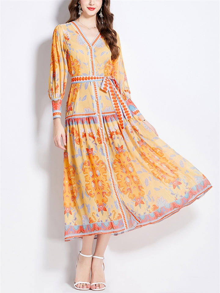 A Vintage Style Dress with Delicate Timeless Details