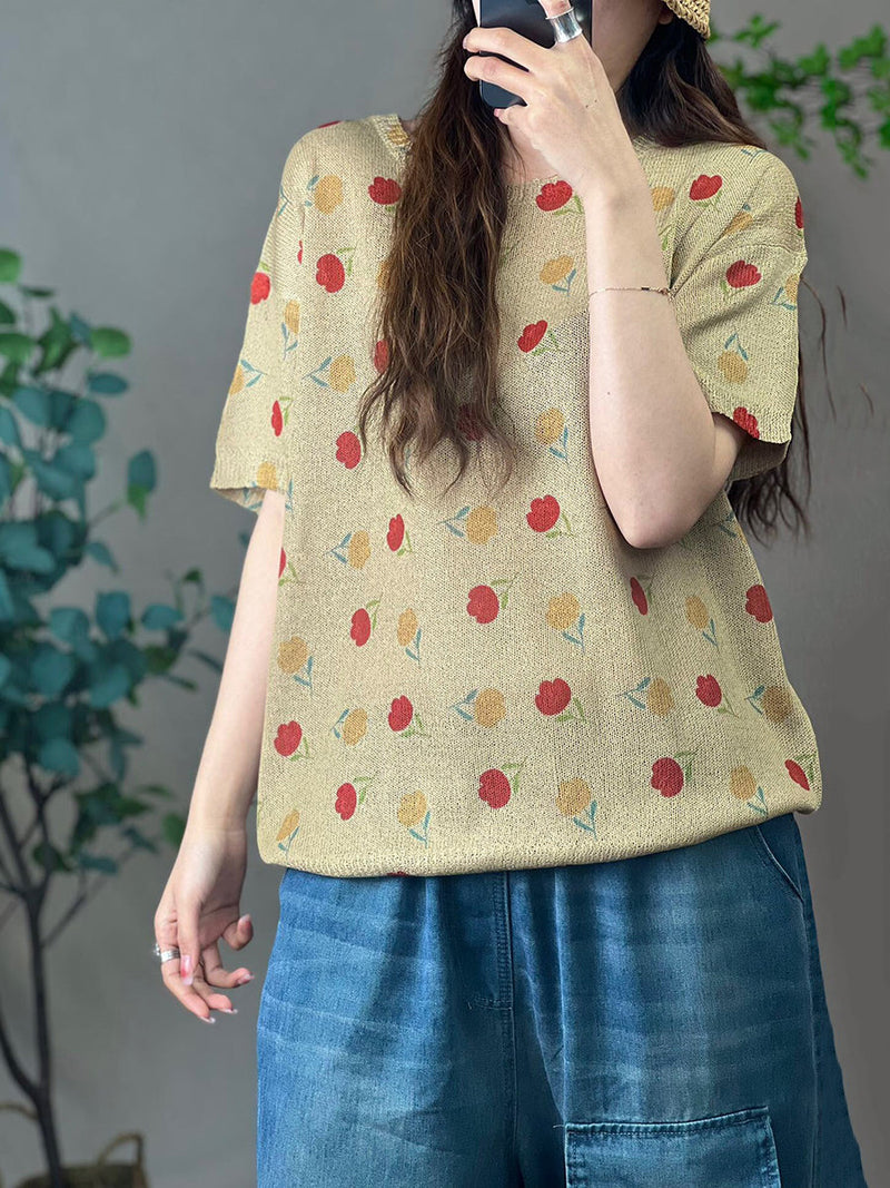 Vintage Inspired Pullover with a Contemporary Edge
