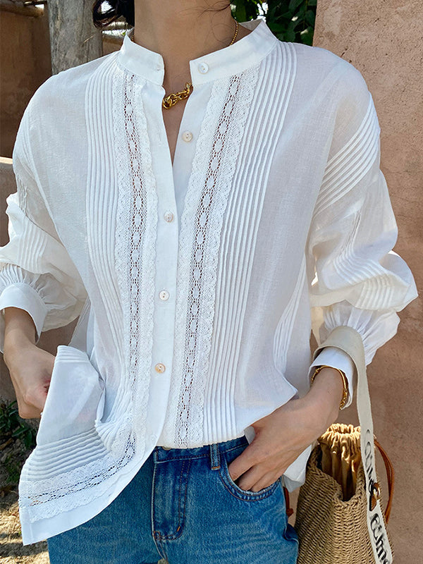 Vintage Inspired Blouse with a Contemporary Edge