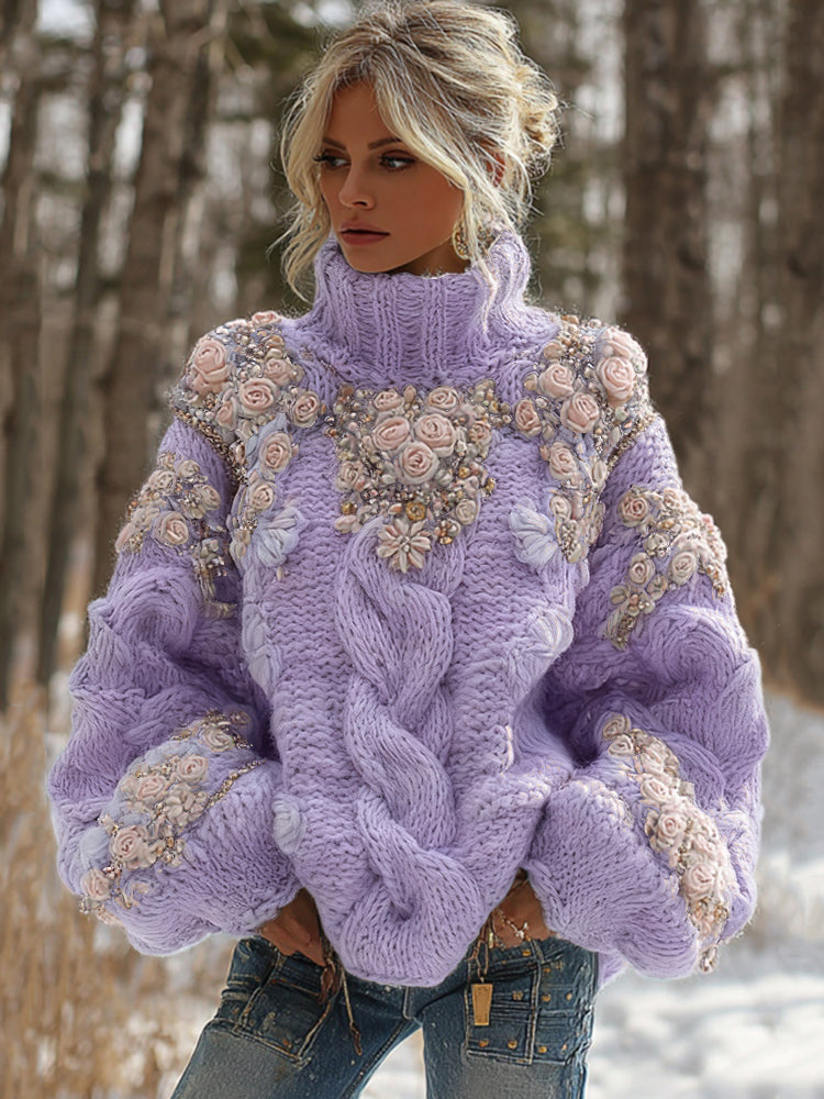 Gracefully Designed Sweater