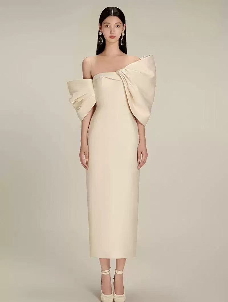 A Vintage Style Dress with Delicate Timeless Details