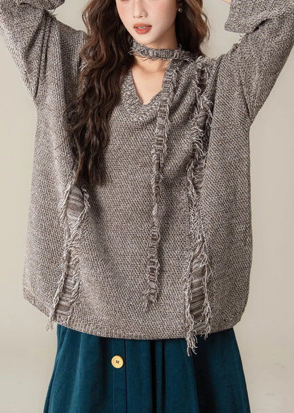 Classic Vintage Sweater with a Flattering Fit