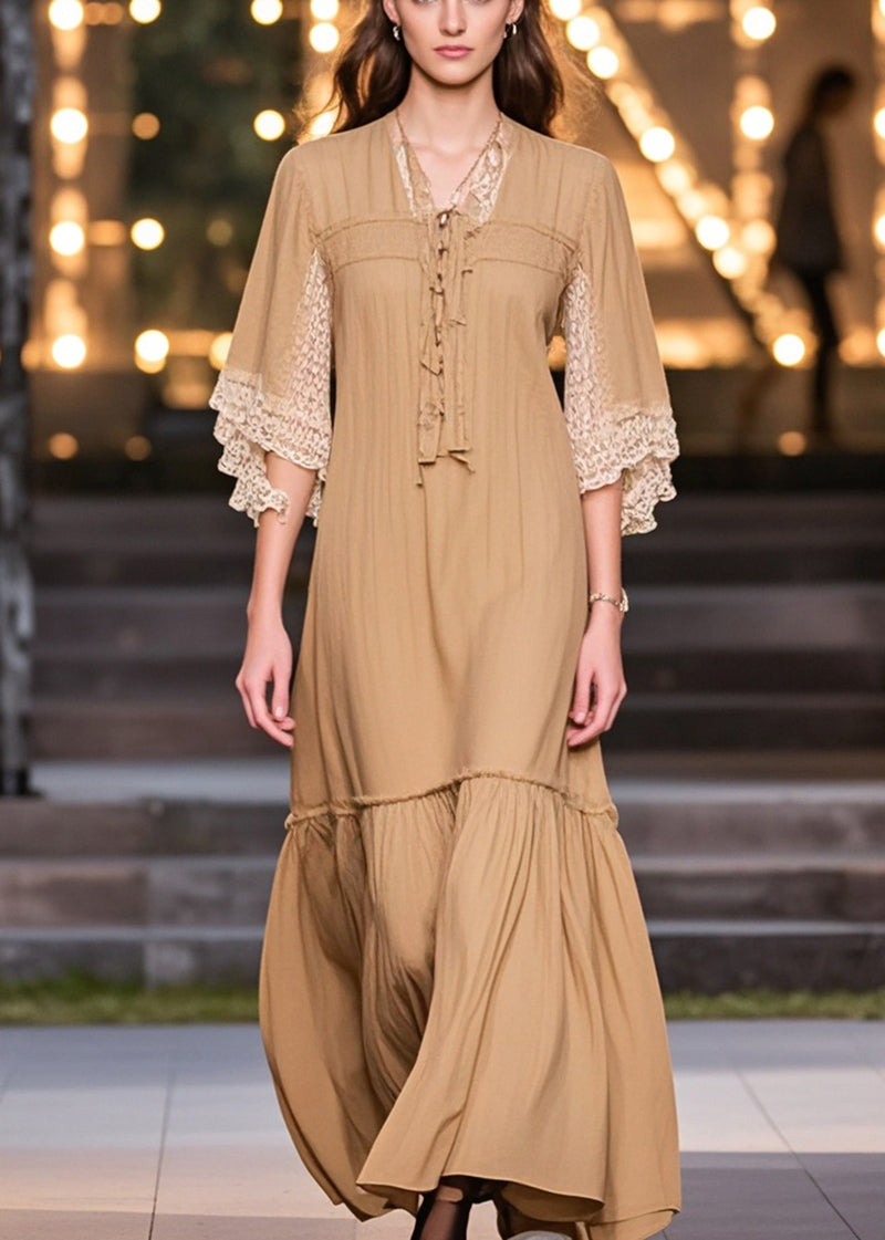 A Vintage Style Dress with Delicate Timeless Details