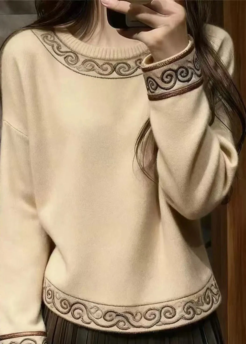 Vintage Inspired Sweater with a Contemporary Edge