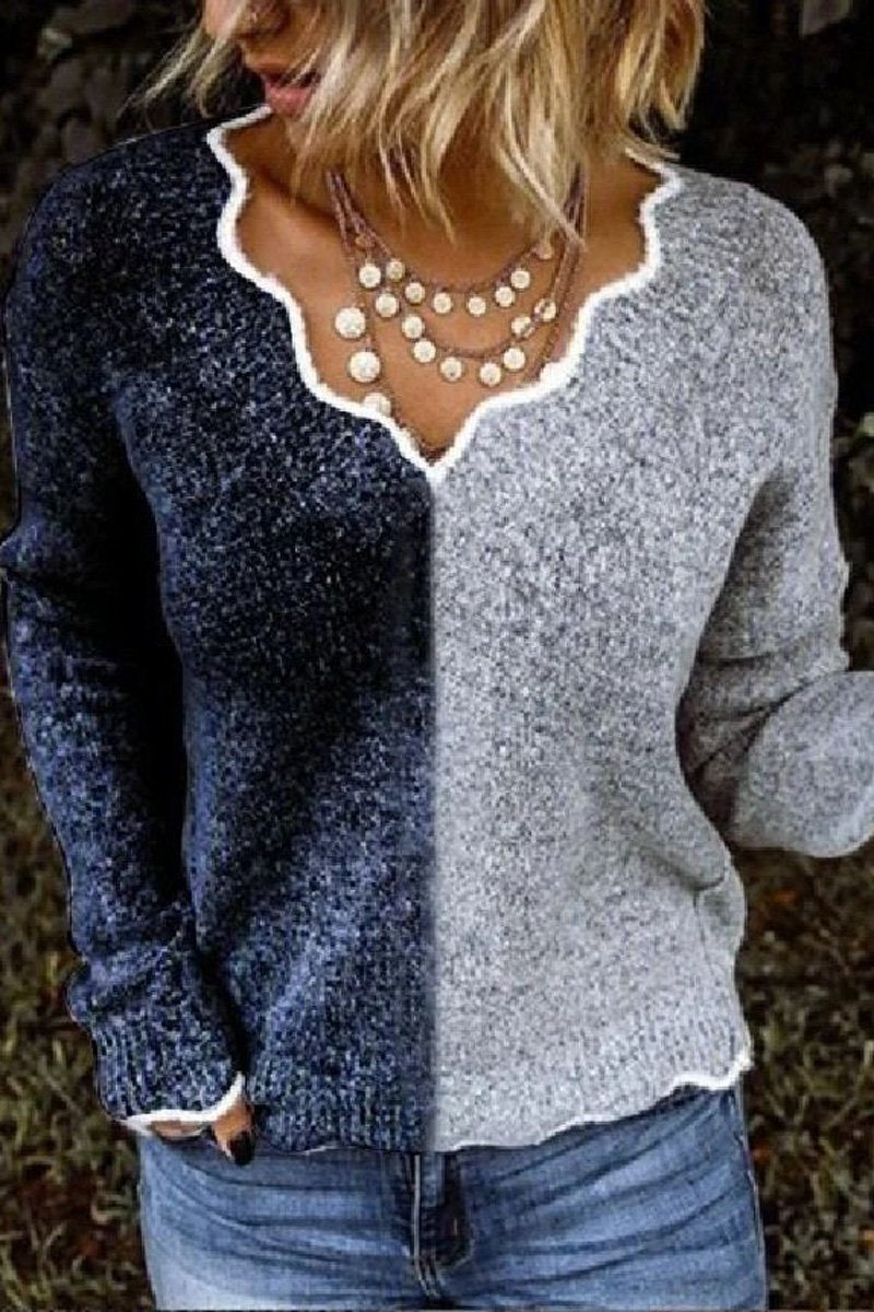 Beautifully Finished Sweater in a Timeless Design