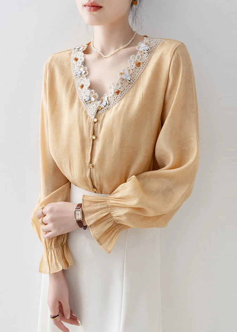Vintage Inspired Blouse with a Contemporary Edge