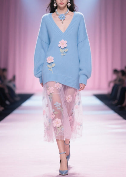 A Vintage Style Sweater with Delicate Timeless Details