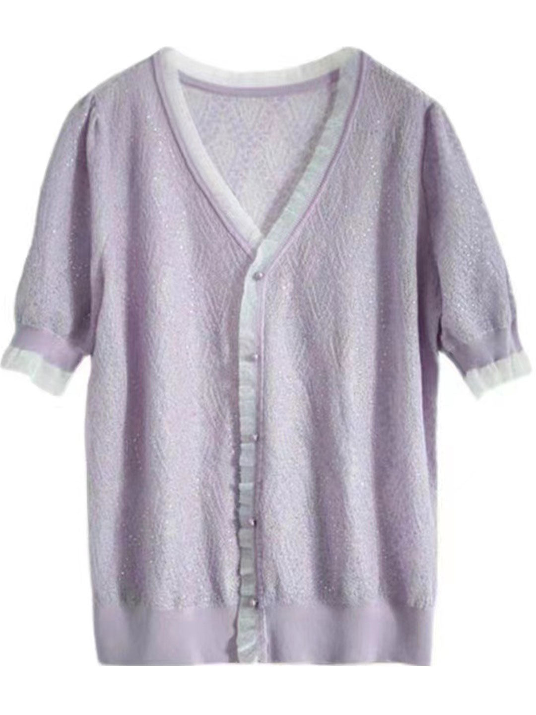 A Vintage Style Sweater with Delicate Timeless Details
