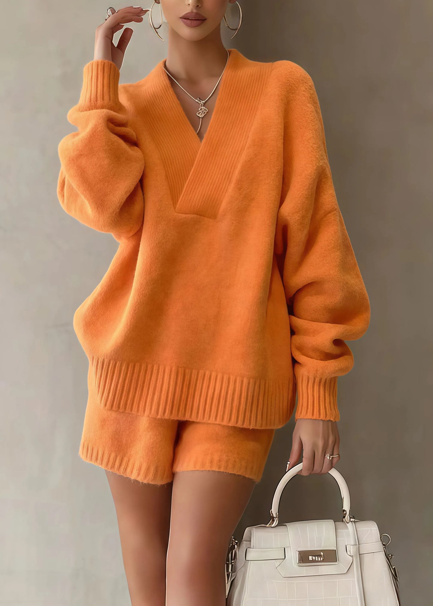 Classic Vintage Sweater with a Flattering Fit