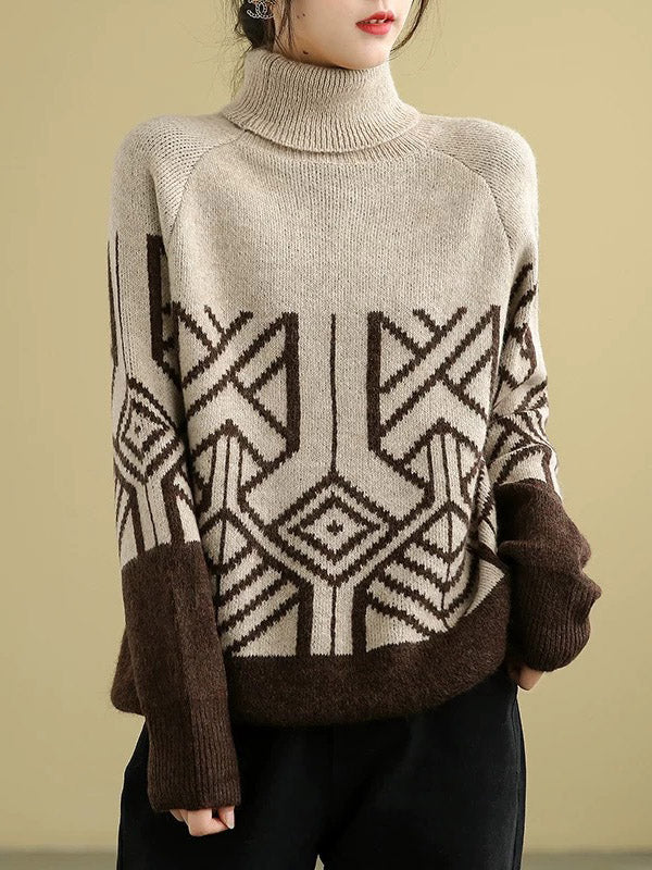 Vintage Inspired Sweater with a Contemporary Edge
