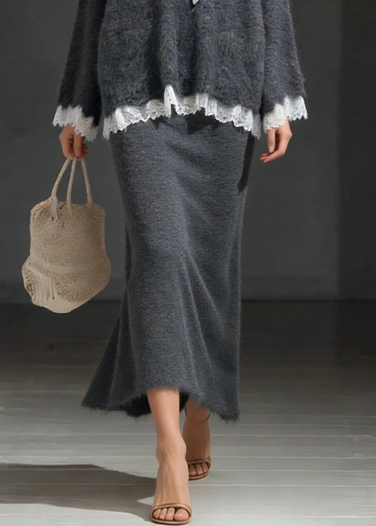 A Vintage Style Sweater with Delicate Timeless Details