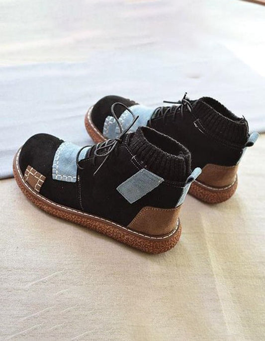 Chic Orthopedic Boots with Unique Design