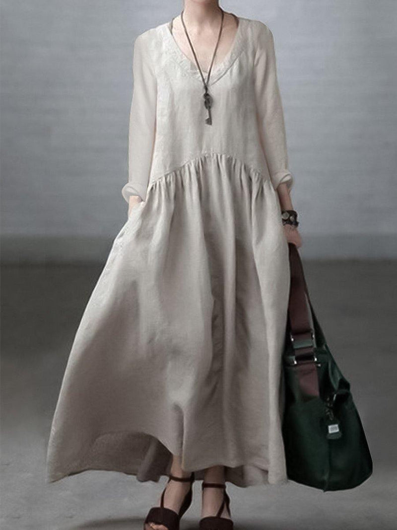 A Vintage Style Dress with Delicate Timeless Details