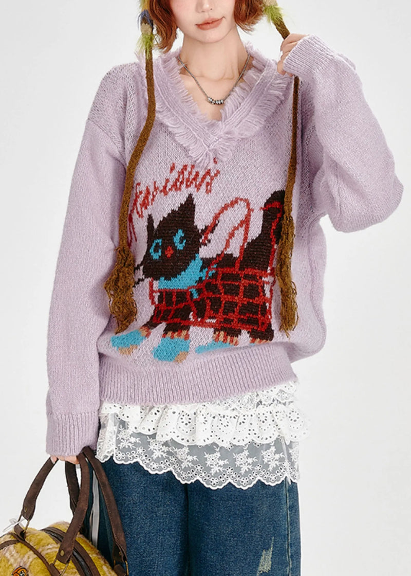 Classic Vintage Sweater with a Flattering Fit
