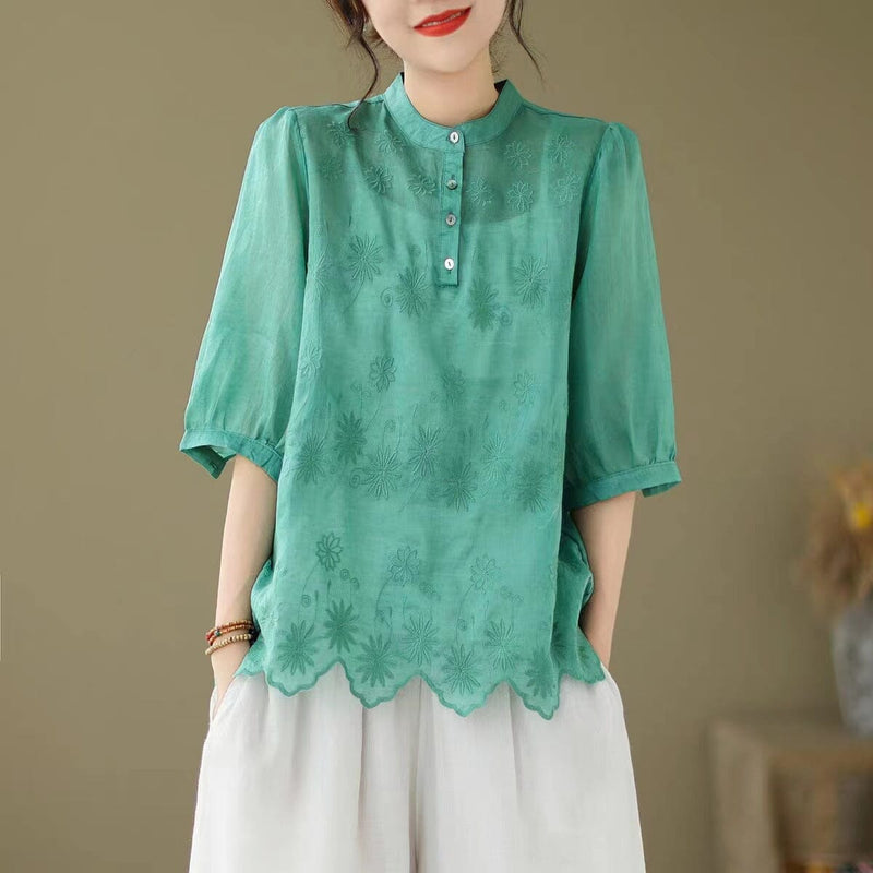 Gracefully Styled Blouse for Any Occasion