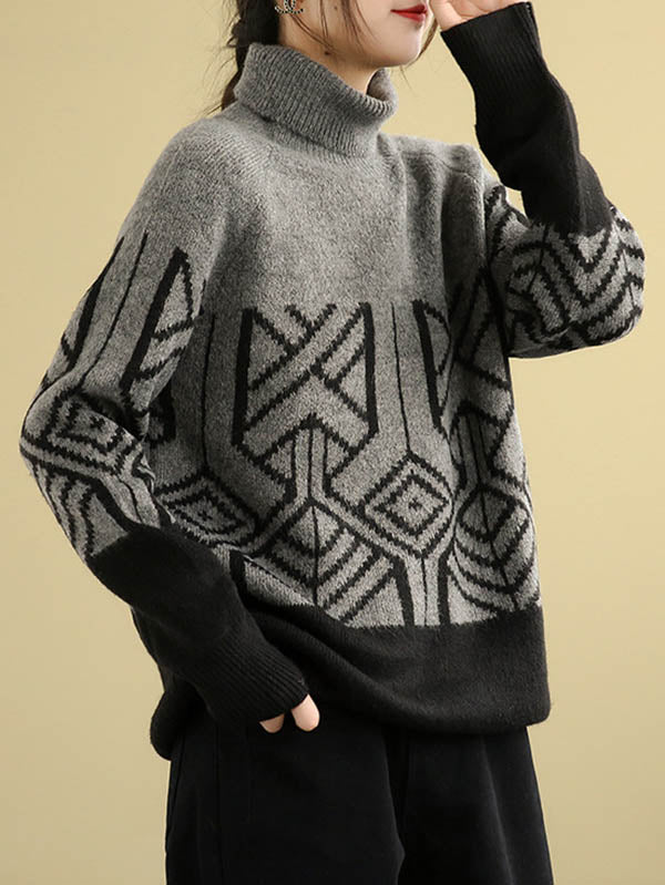 Vintage Inspired Sweater with a Contemporary Edge