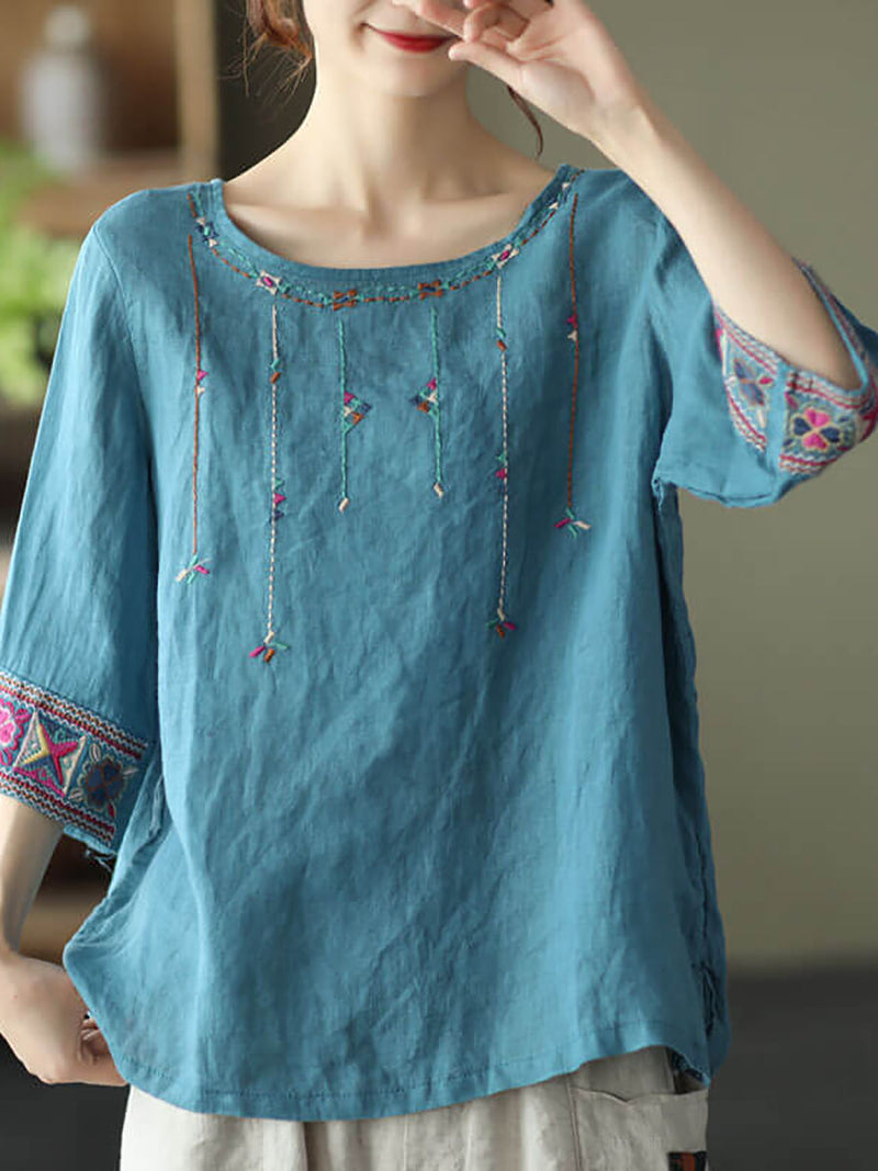 A Vintage Style T-Shirt with Delicate Timeless Details