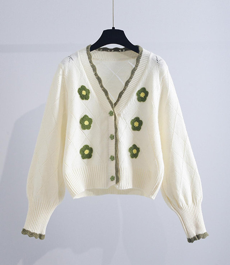 Classic Vintage Cardigan with a Flattering Fit
