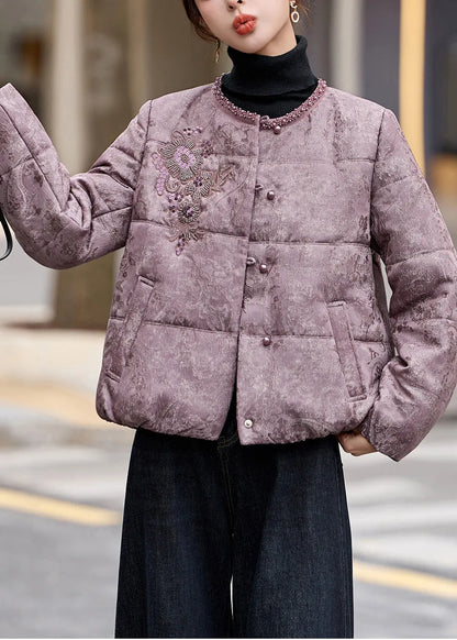 A Vintage Style Jacket with Delicate Timeless Details