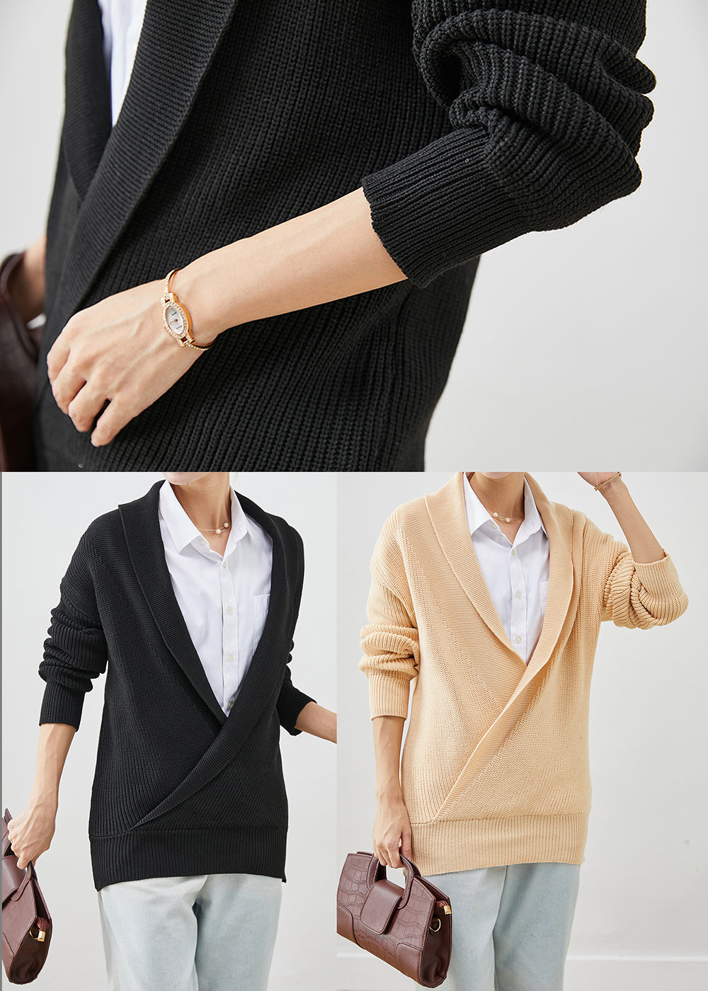Vintage Inspired Sweater with a Contemporary Edge